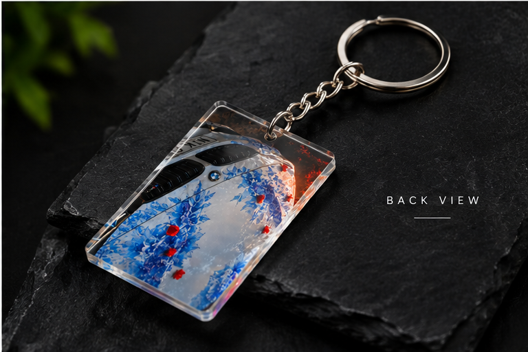 BMW M4 Acrylic Keychain