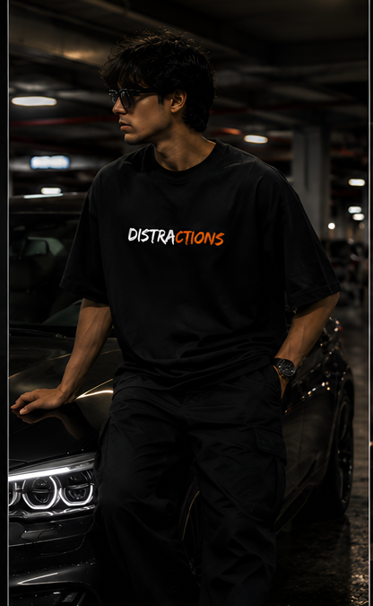 Distrac - Hub Classic Oversized T-Shirt