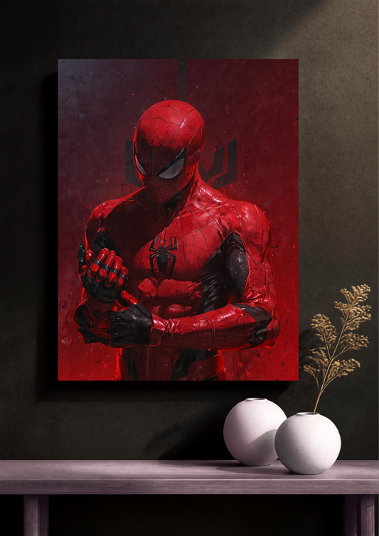 Spider Man Muscular Poster