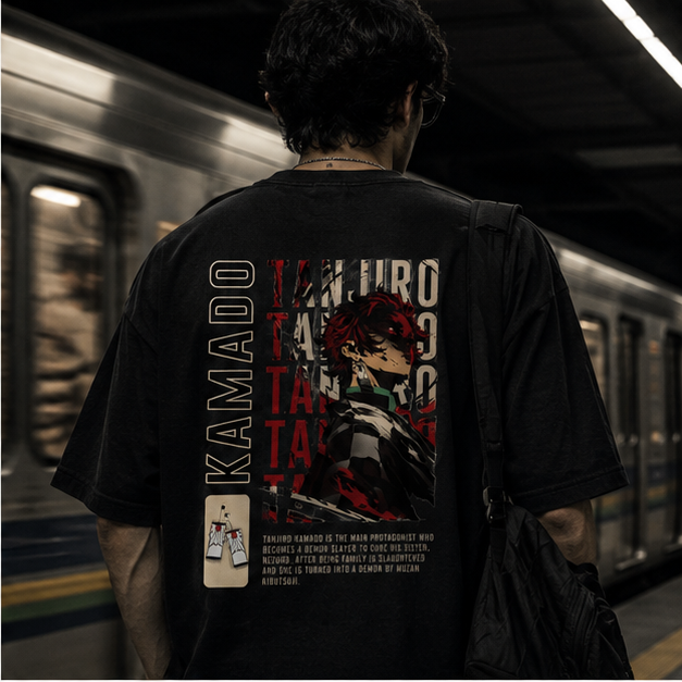 Kamado Tanjiro Oversized Classic T-Shirt
