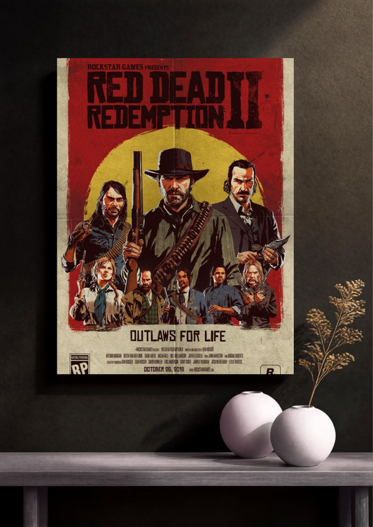 Red Dead Redemption Poster