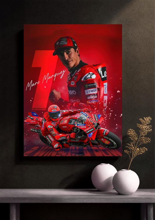 Marc Marquez Redbull Poster