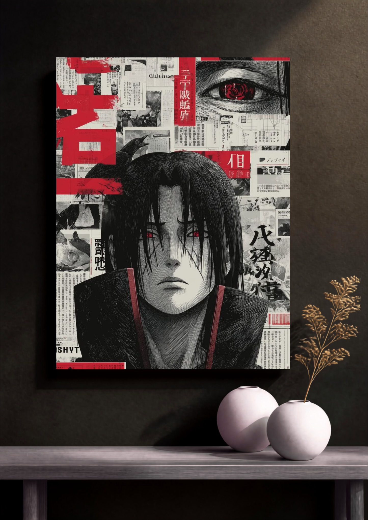 Striking Itachi Uchiha Poster