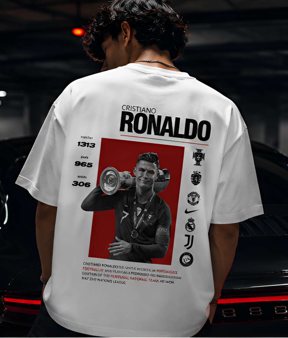 Cristiano Ronaldo Oversized Classic T-Shirt
