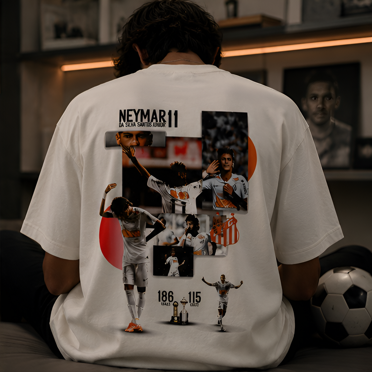 Neymar 11 Oversized Classic T-Shirt