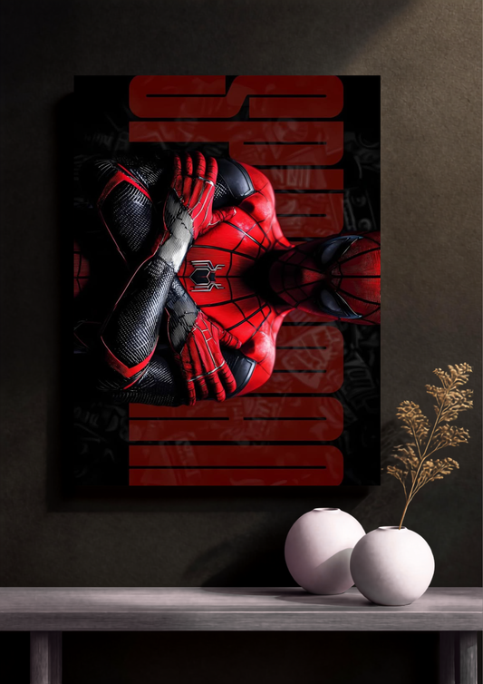 Spiderman Closed Poster