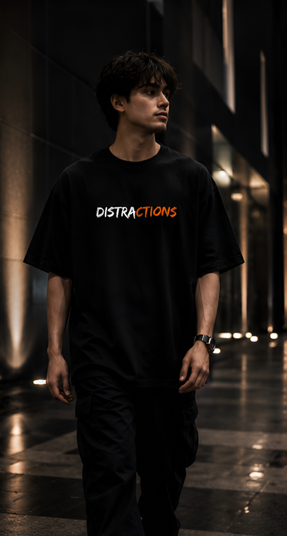 Distrac - Hub Classic Oversized T-Shirt