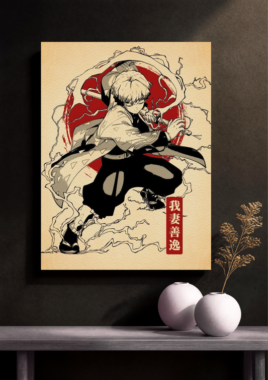 Agatsuma Zenitsu Poster