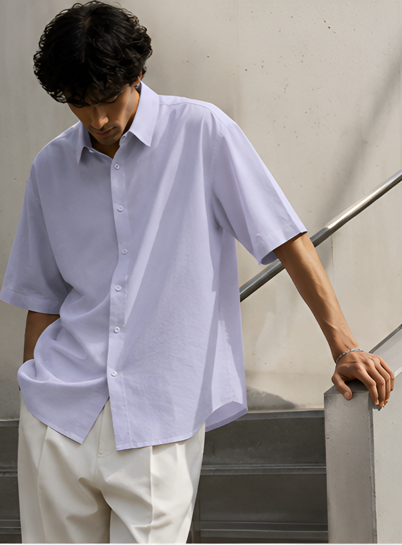 Lavender Oversized Shirt