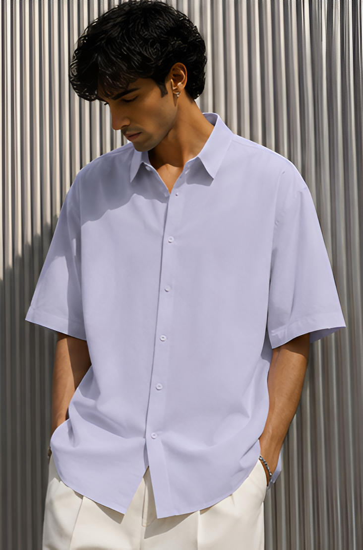 Lavender Oversized Shirt