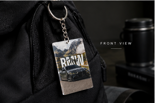 BMW M4 Acrylic Keychain