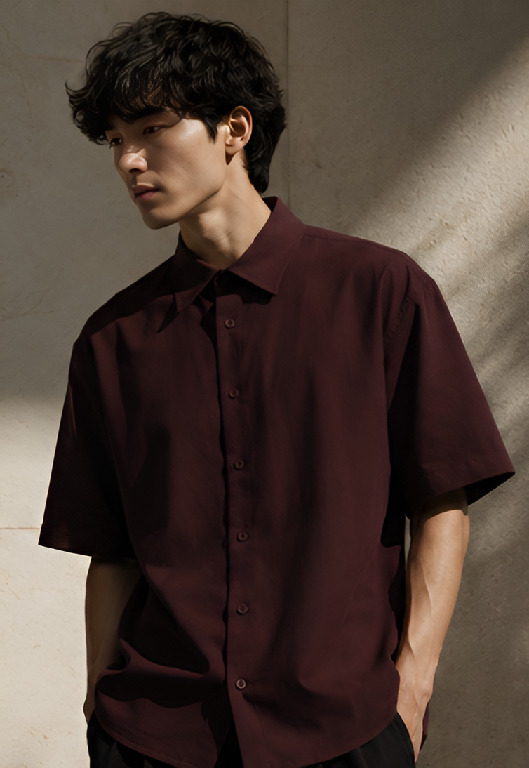 Maroonistic Oversized Shirt