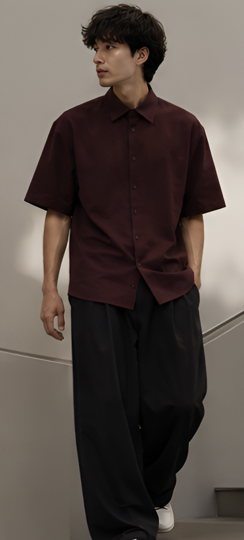 Maroonistic Oversized Shirt
