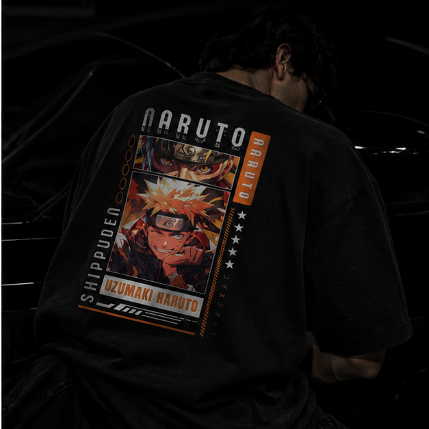 Naruto Oversized Classic T-Shirt