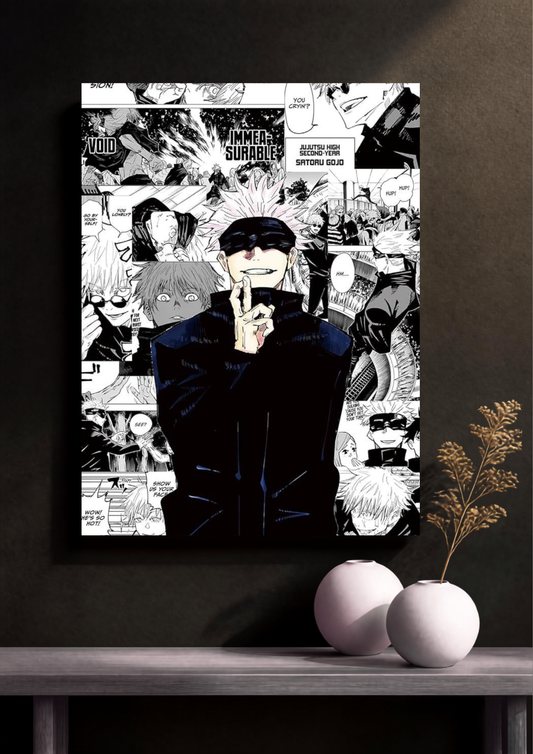 Satoru Gojo Jujutsu Kaisen Poster