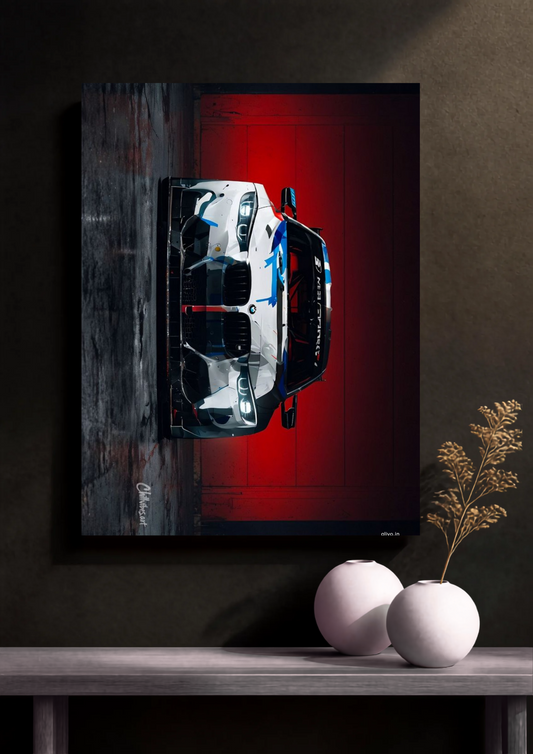 BMW M4 //M Performance Acrylic Poster