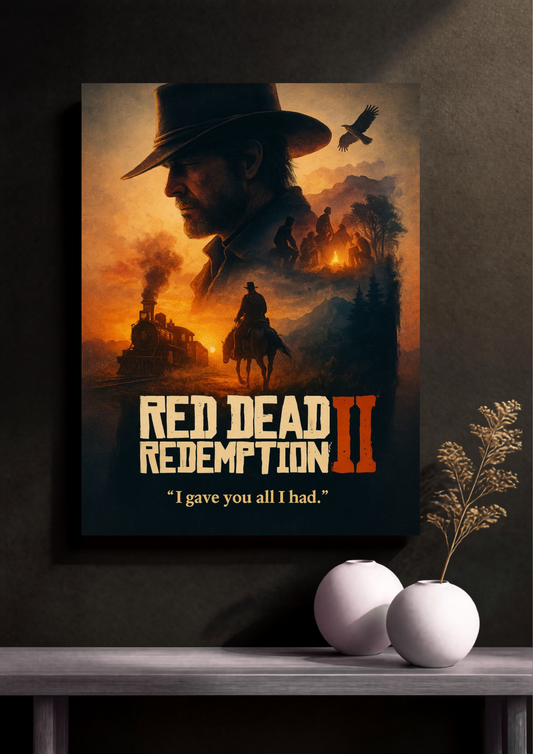 Red Dead Redemption Poster