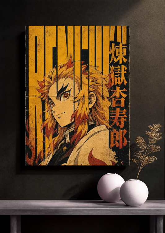 Rengoku- Flame Hashira Poster