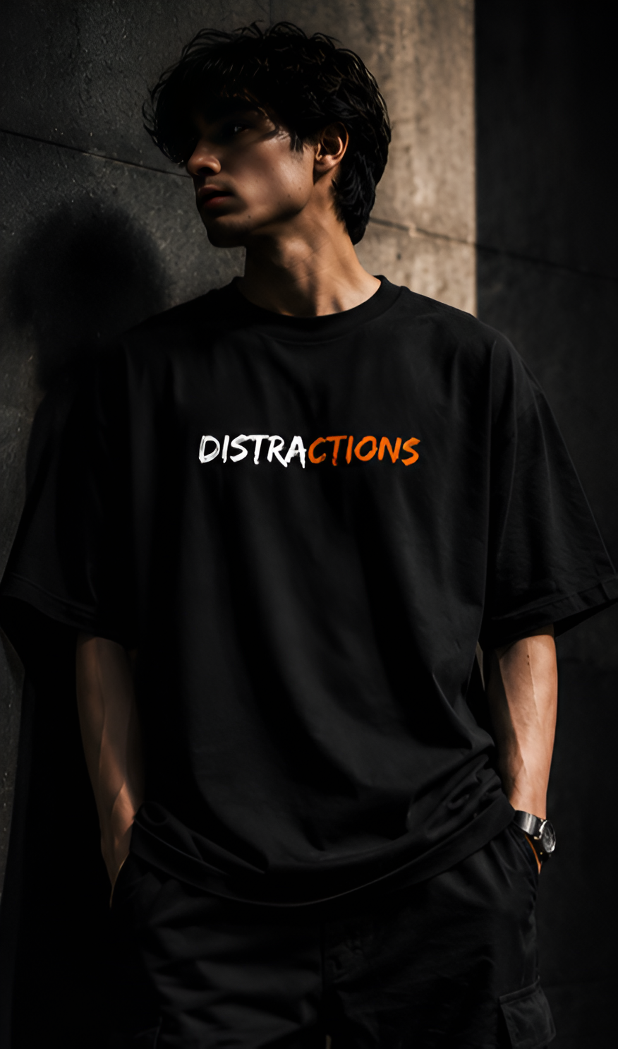 Distrac - Hub Classic Oversized T-Shirt