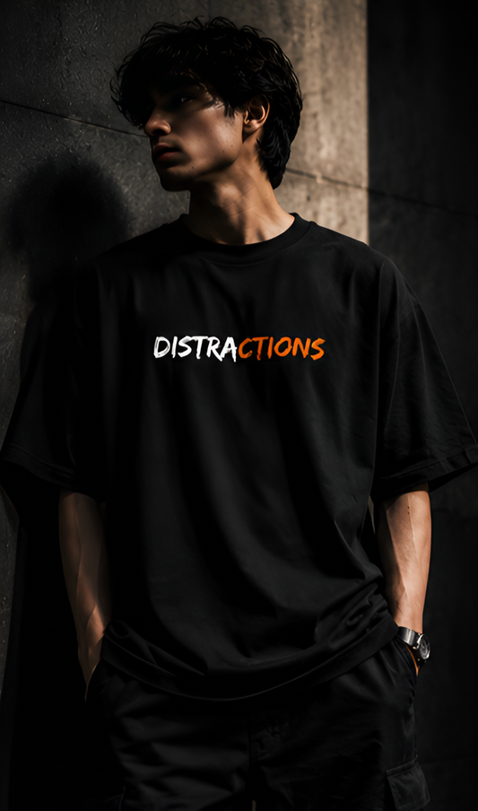 Distrac - Hub Classic Oversized T-Shirt