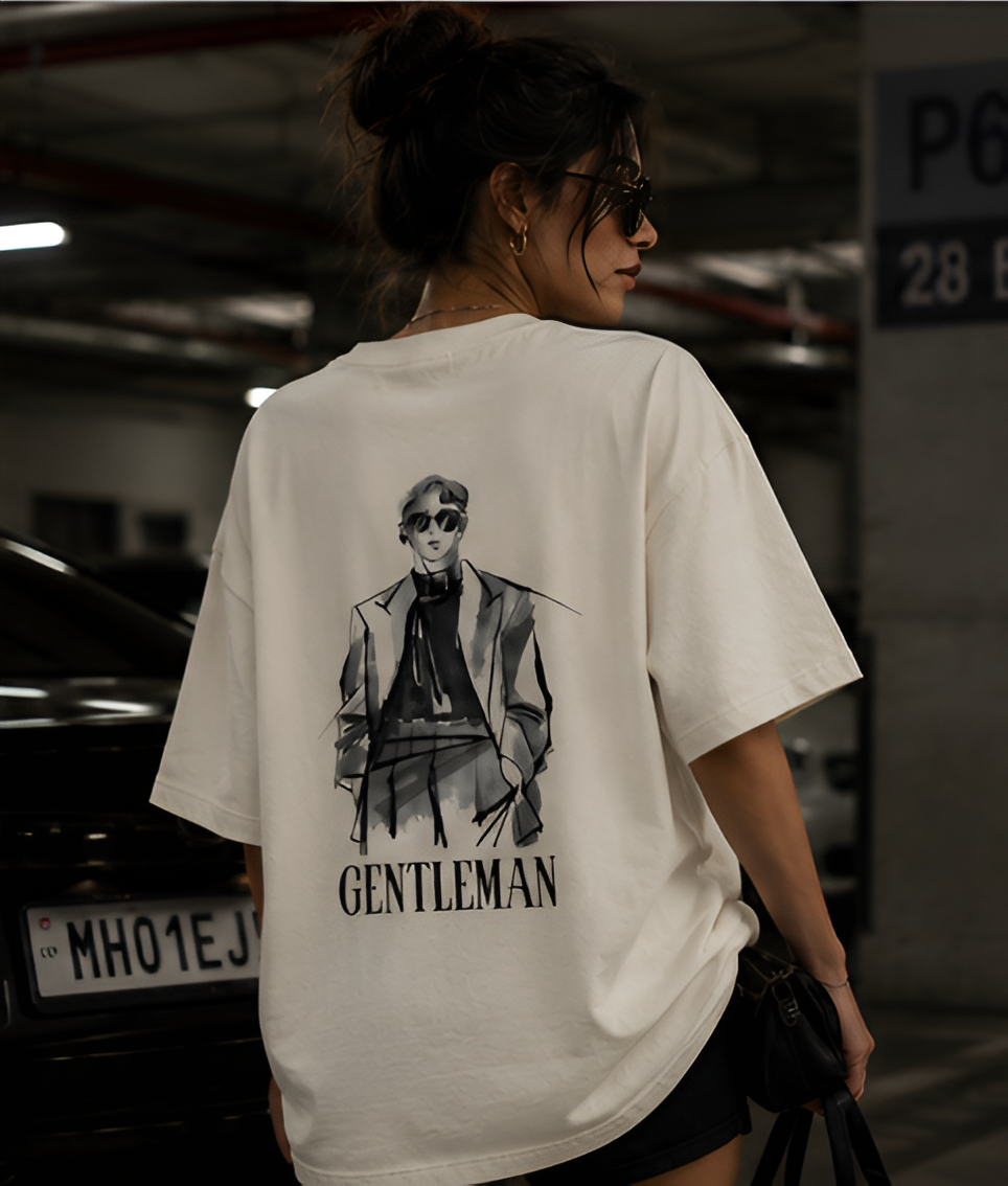Gentle Em Oversized Classic T-Shirt