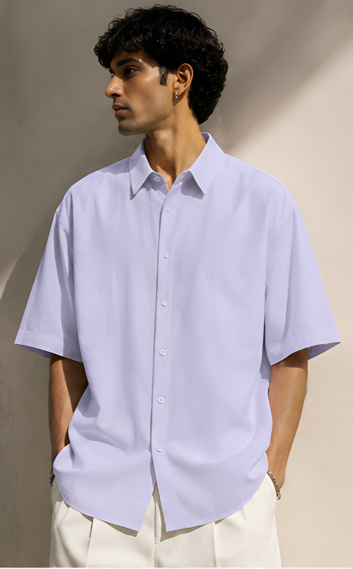 Lavender Oversized Shirt